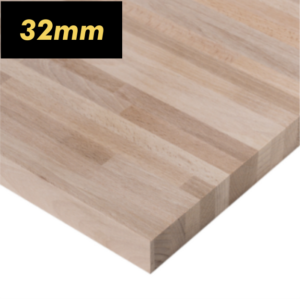 Tavola Lamellare Faggio - Spessore: 32mm